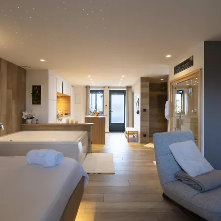 La Suite Spa Privatif Du Moulin Saint-Laurent-d'Andenay Exterior photo